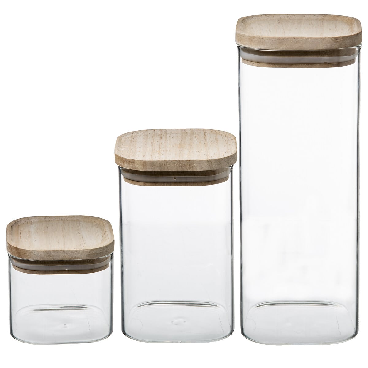Conjunto de 3 frascos de vidro by hôma, photo 1