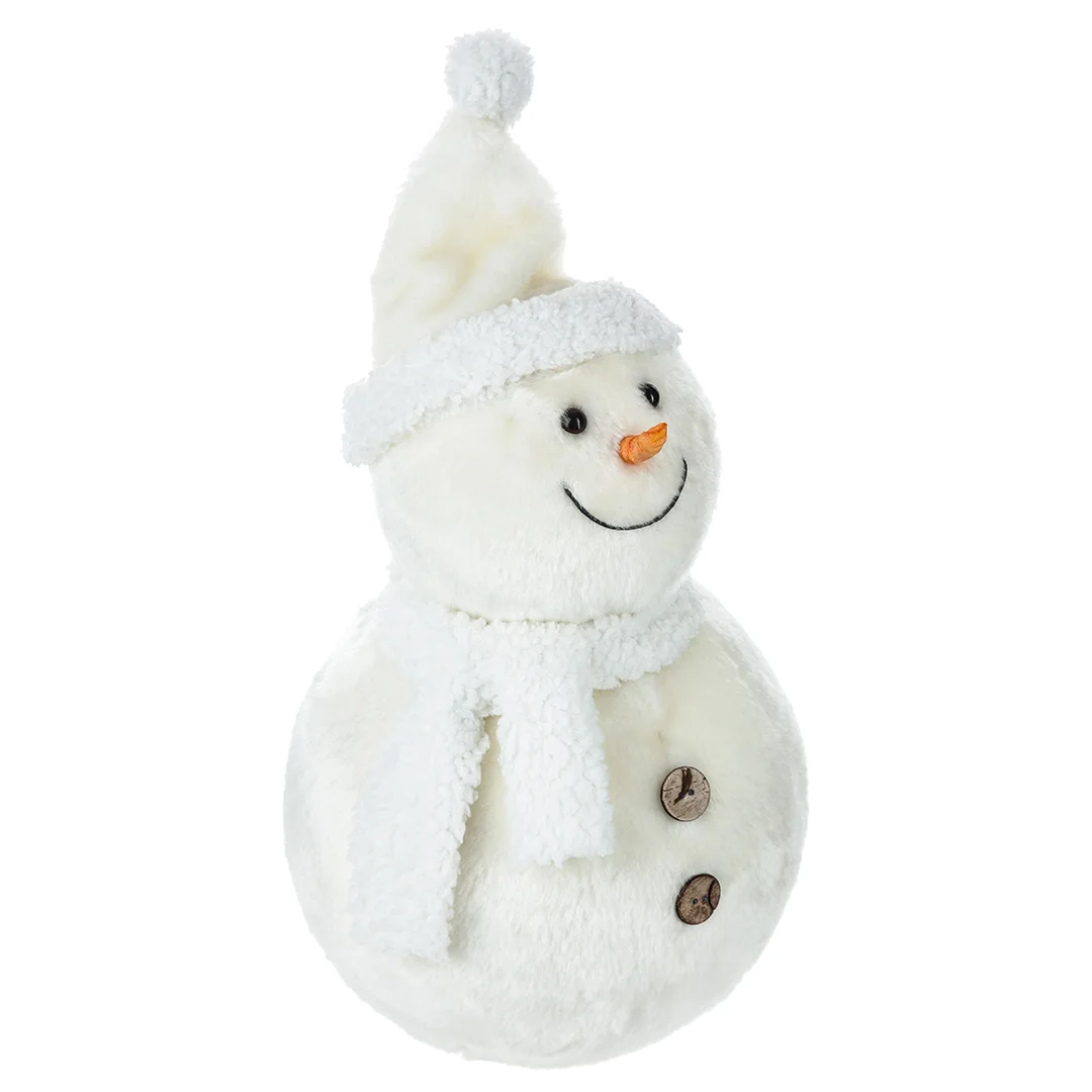 Boneco de neve decorativo 38cm da hôma, fotografia 1