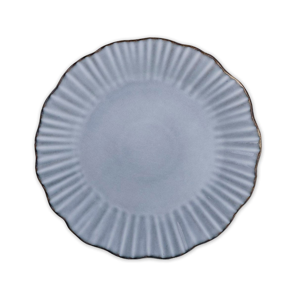 Prato raso LOTUS azul 27,1cm by hôma, photo 1