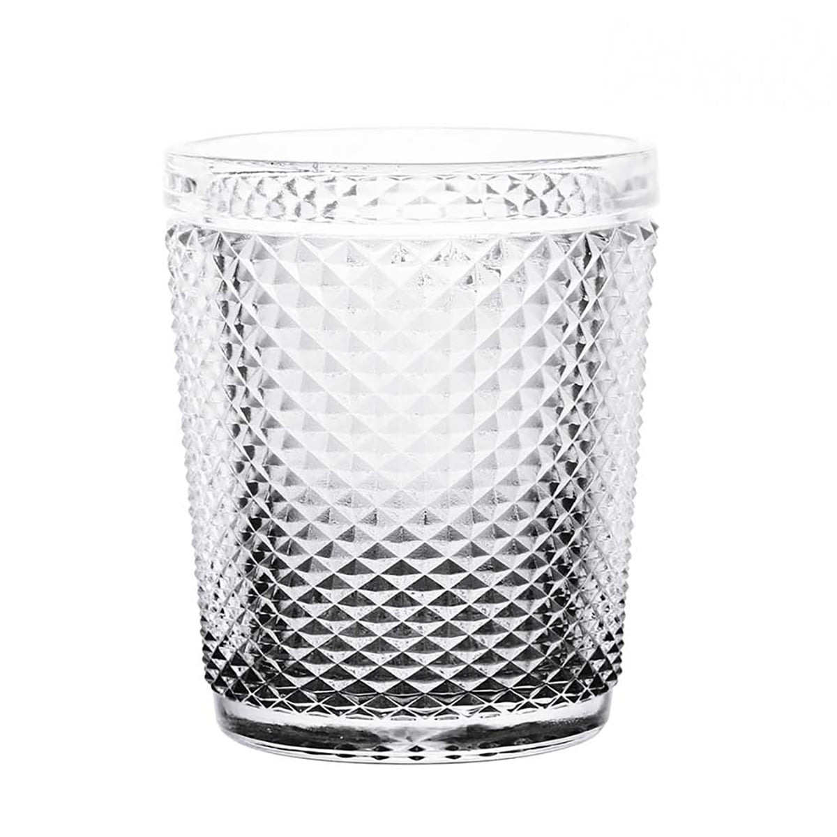Copo antracite DIAMOND sem pé de vidro 30cl da hôma, fotografia 1