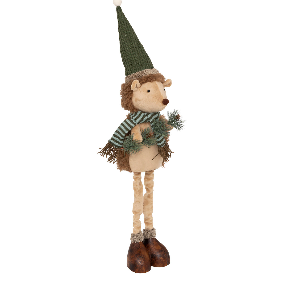 Figura ouriço francis com gorro e cachecol extensível 95cm by hôma, photo 1