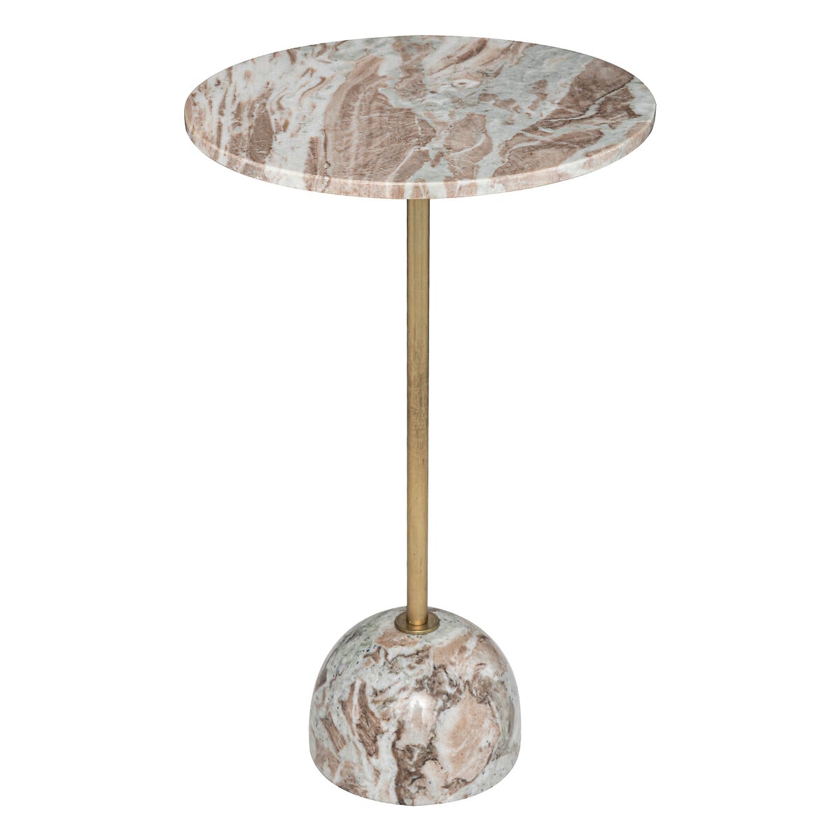 Mesa de apoio bege DOLCE RIVIERA em mármore 58cm by hôma, photo 1