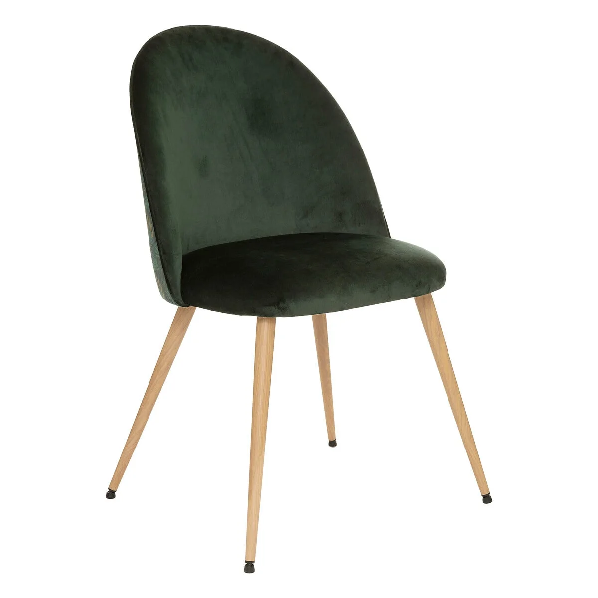 Cadeira SLANO verde de veludo by hôma, photo 1