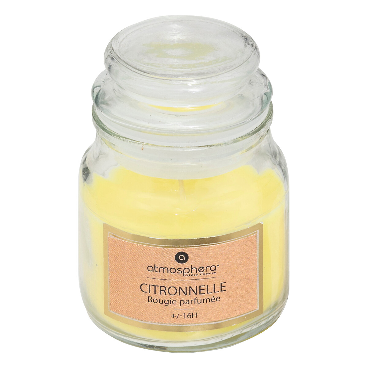 Vela Citronela Em Copo De Vidro 500g da hôma, fotografia 1