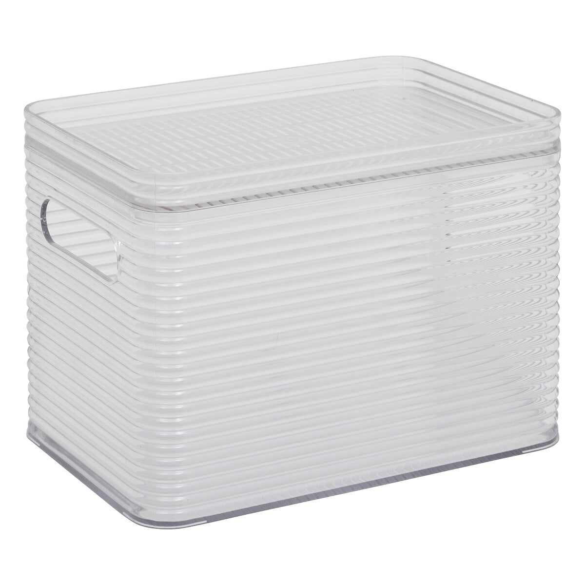Caixa de arrumação GAMME PLASTOR cinza 4.5l da hôma, fotografia 1