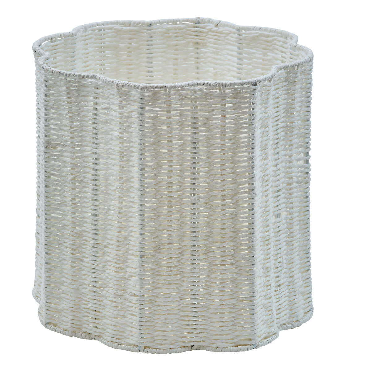 Cesto BLOOMY branco em corda 38cm da hôma, fotografia 1