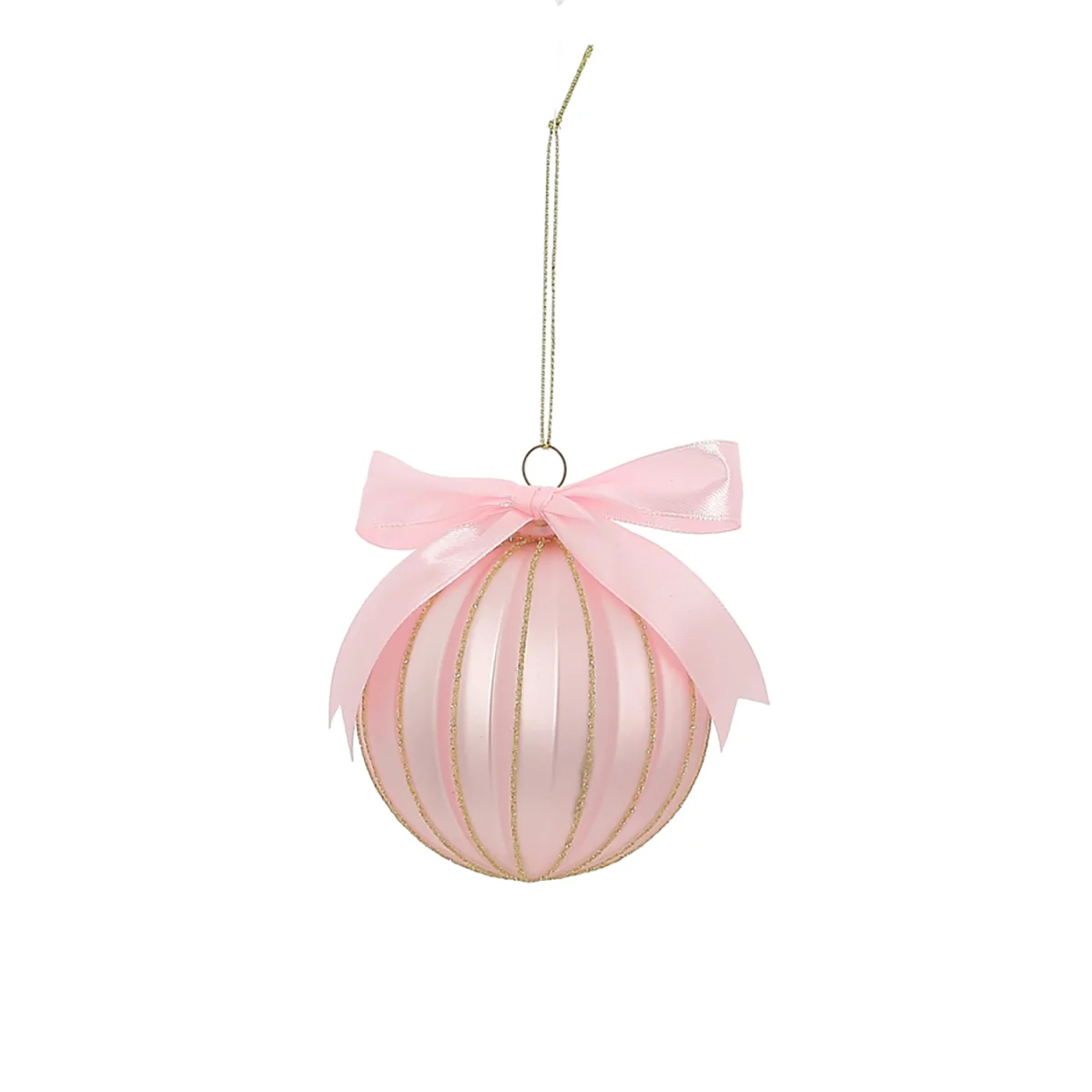 Bola com laço de cetim rosa 8cm by hôma, photo 1