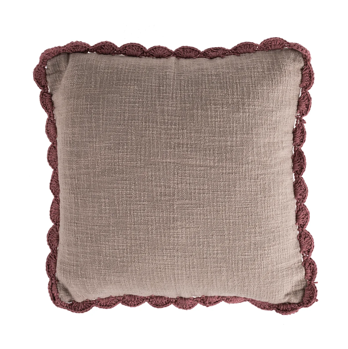 Almofada OLIVIA rosa 45x45cm da hôma, fotografia 1