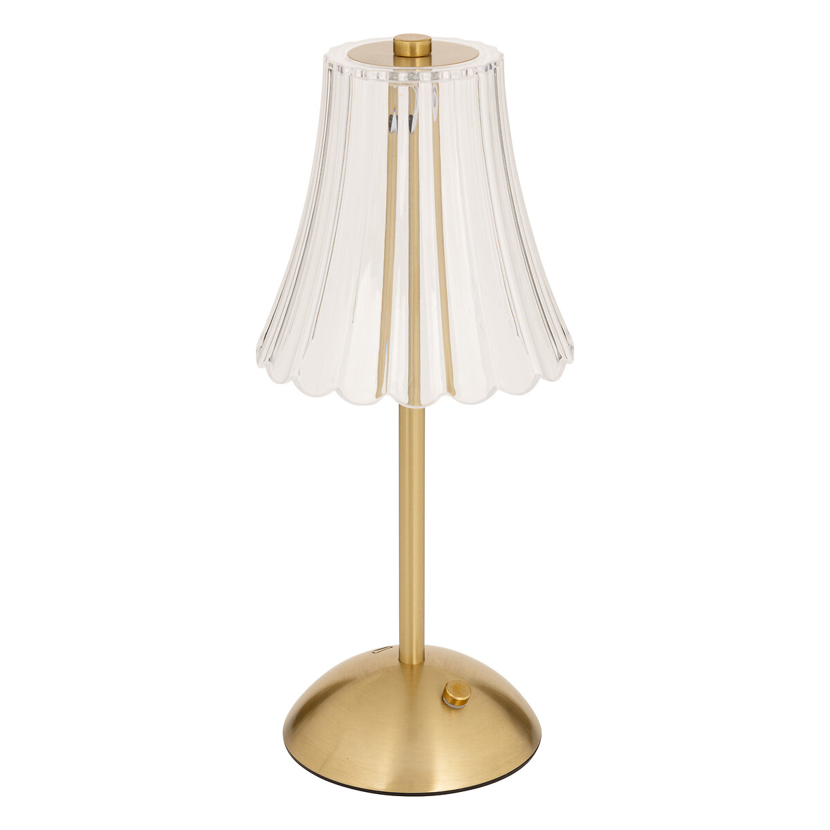 Candeeeiro de mesa ANETH dourado 30cm da hôma, fotografia 1