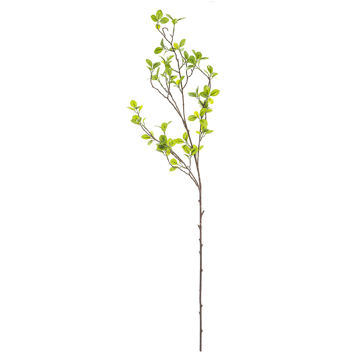 Haste verde de folha pequena artificial 104cm by hôma, photo 1