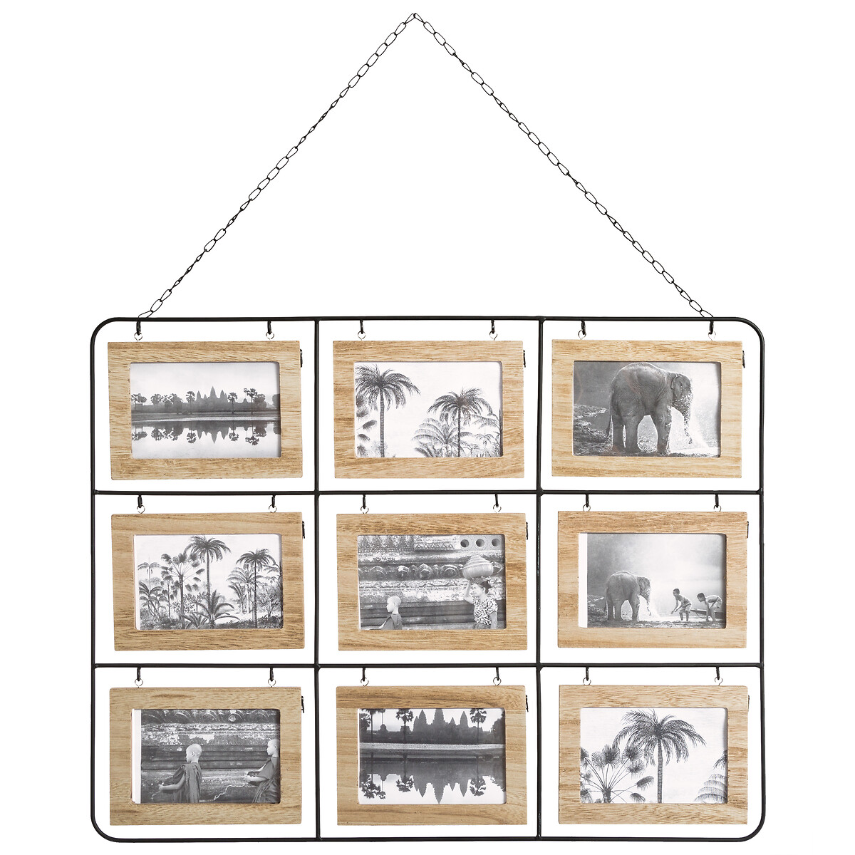 Multimoldura NOMADE castanha 49x64cm da hôma, fotografia 1