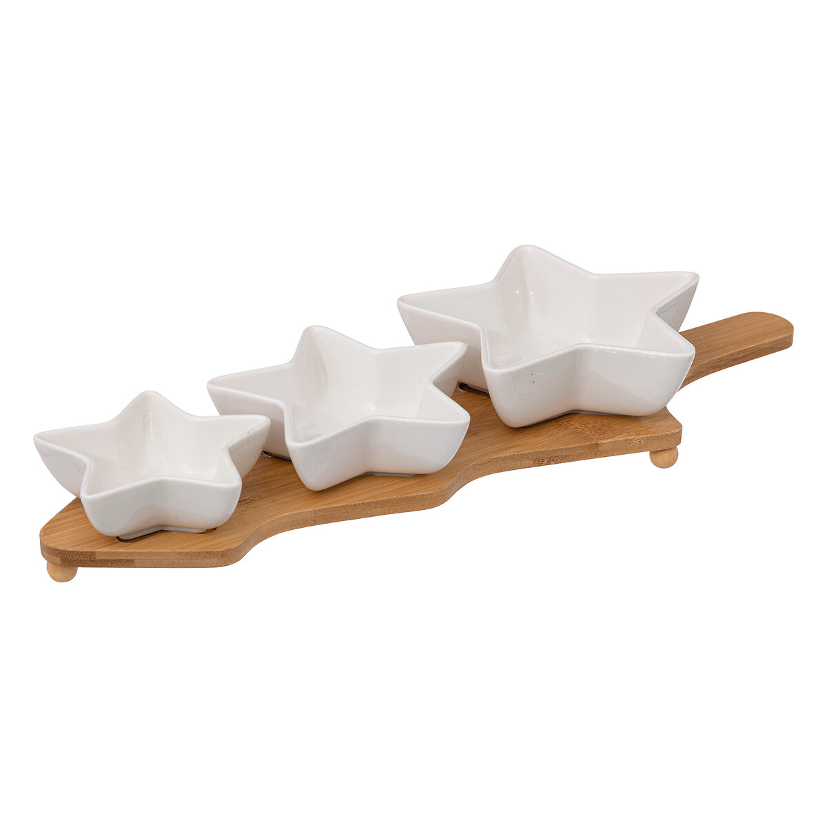 Conjunto de 3 taças para aperitivos em formato estrela by hôma, photo 1