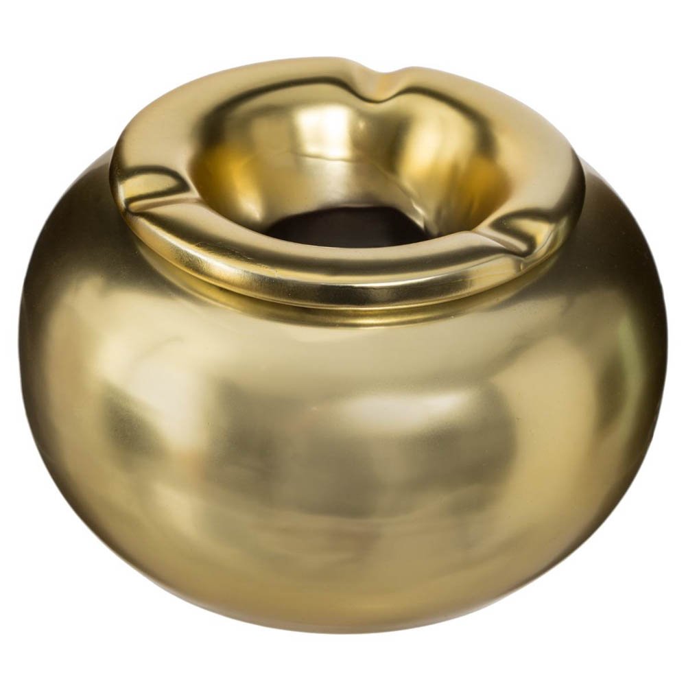 Cinzeiro redondo dourado by hôma, photo 1
