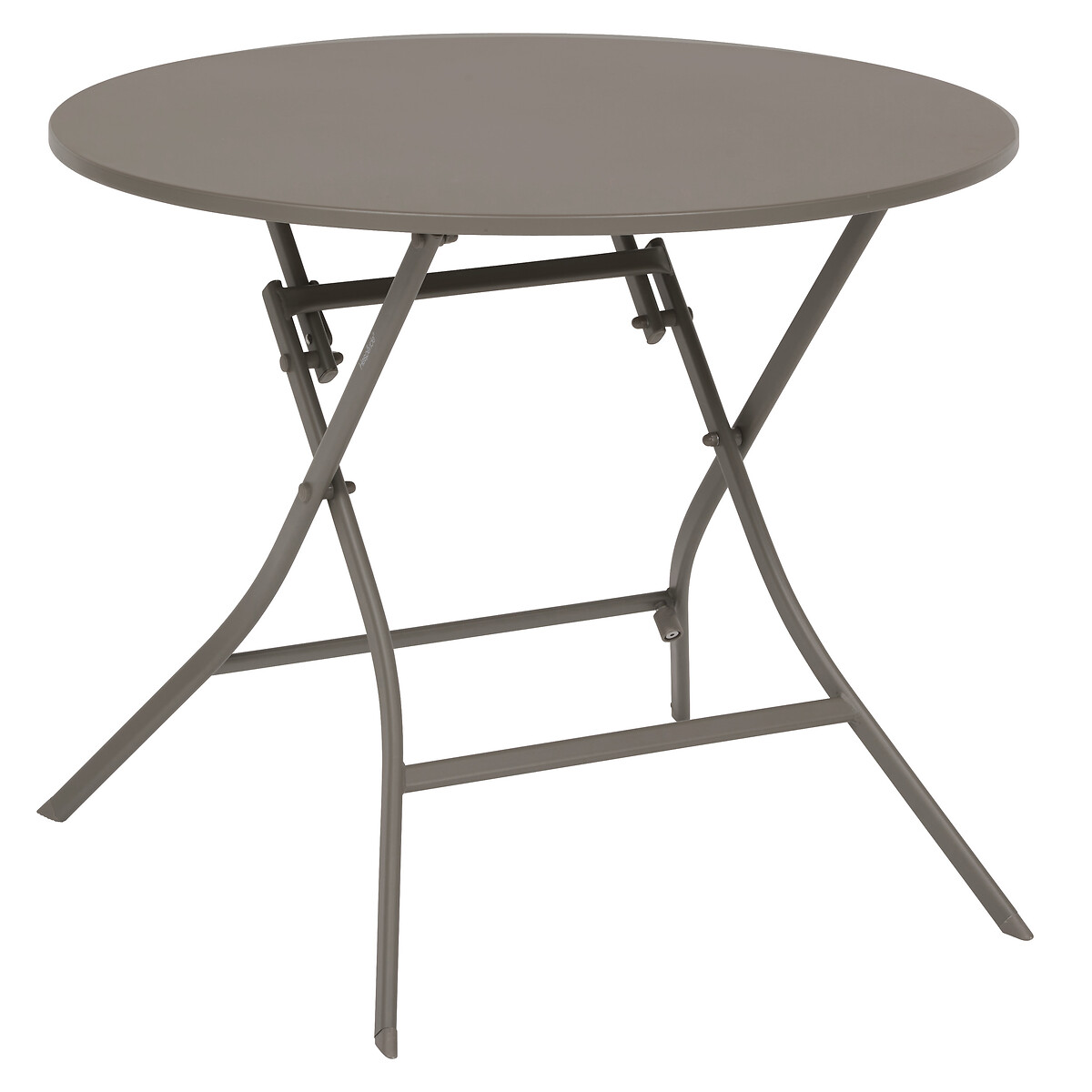 Mesa dobrável GREENSBORO redonda acajou by hôma, photo 1