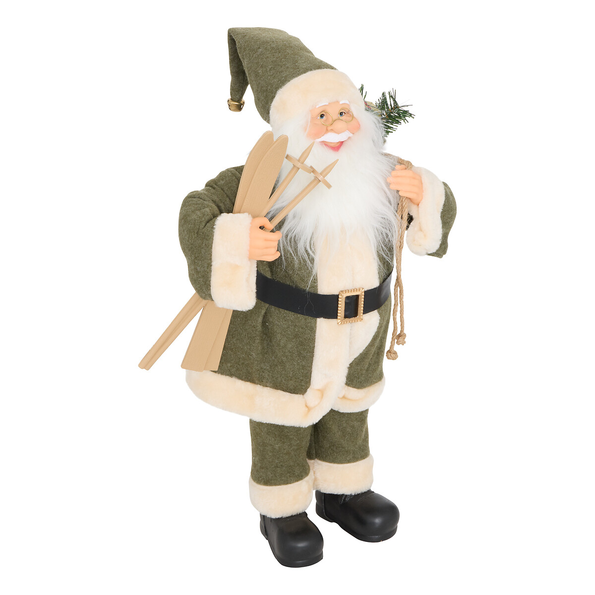 Figura Pai Natal com esquis 60cm da hôma, fotografia 1