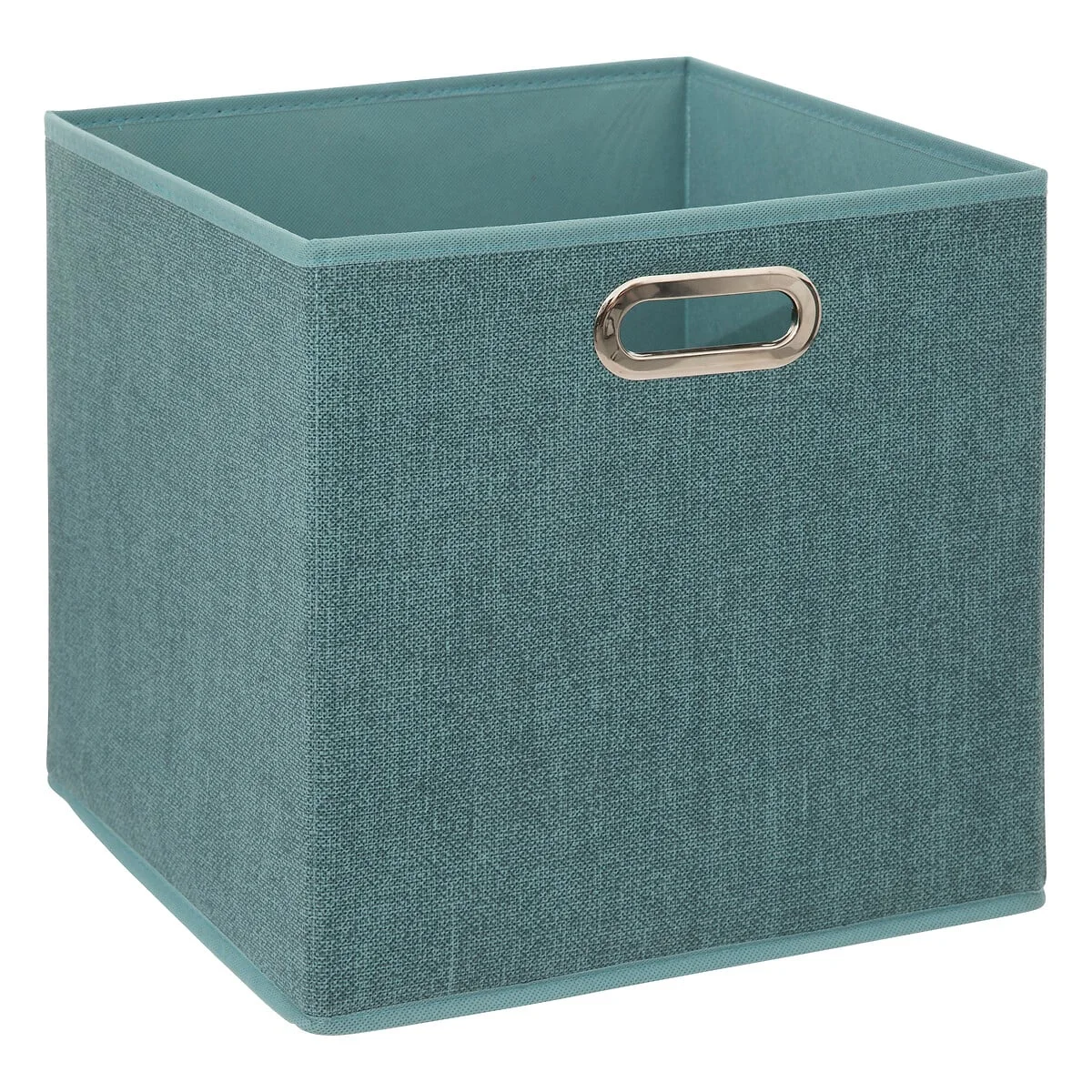 Caixa de arrumação verde água 31x31cm by hôma, photo 1