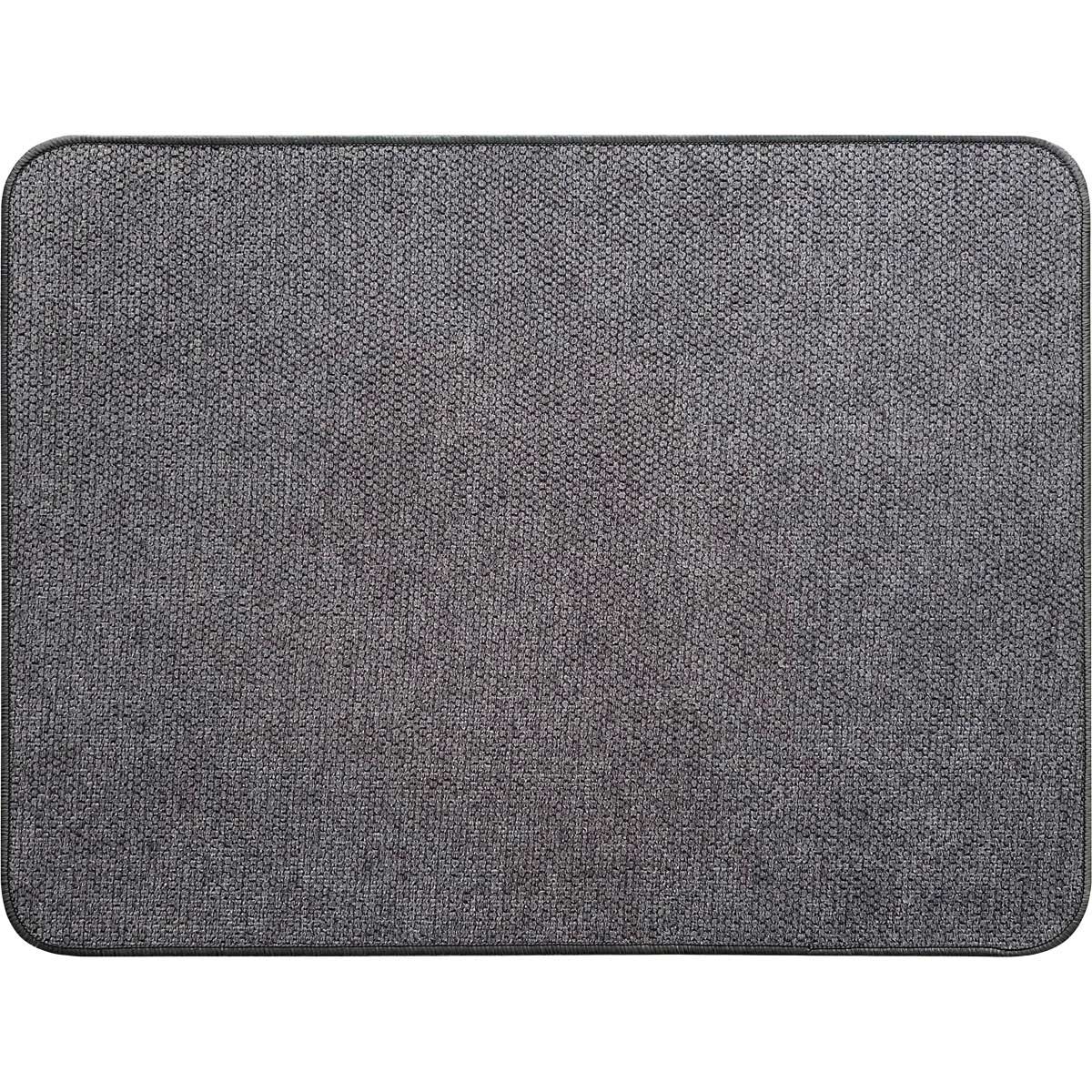 Tapete de entrada HEXAGONE cinza escuro 45x60cm by hôma, photo 1