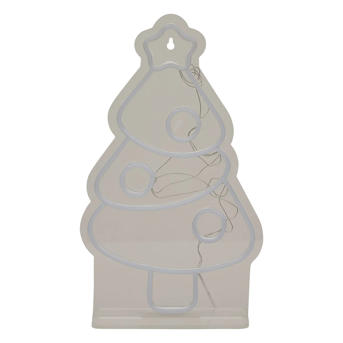 Árvore natal neon decorativa 40cm da hôma, fotografia 1