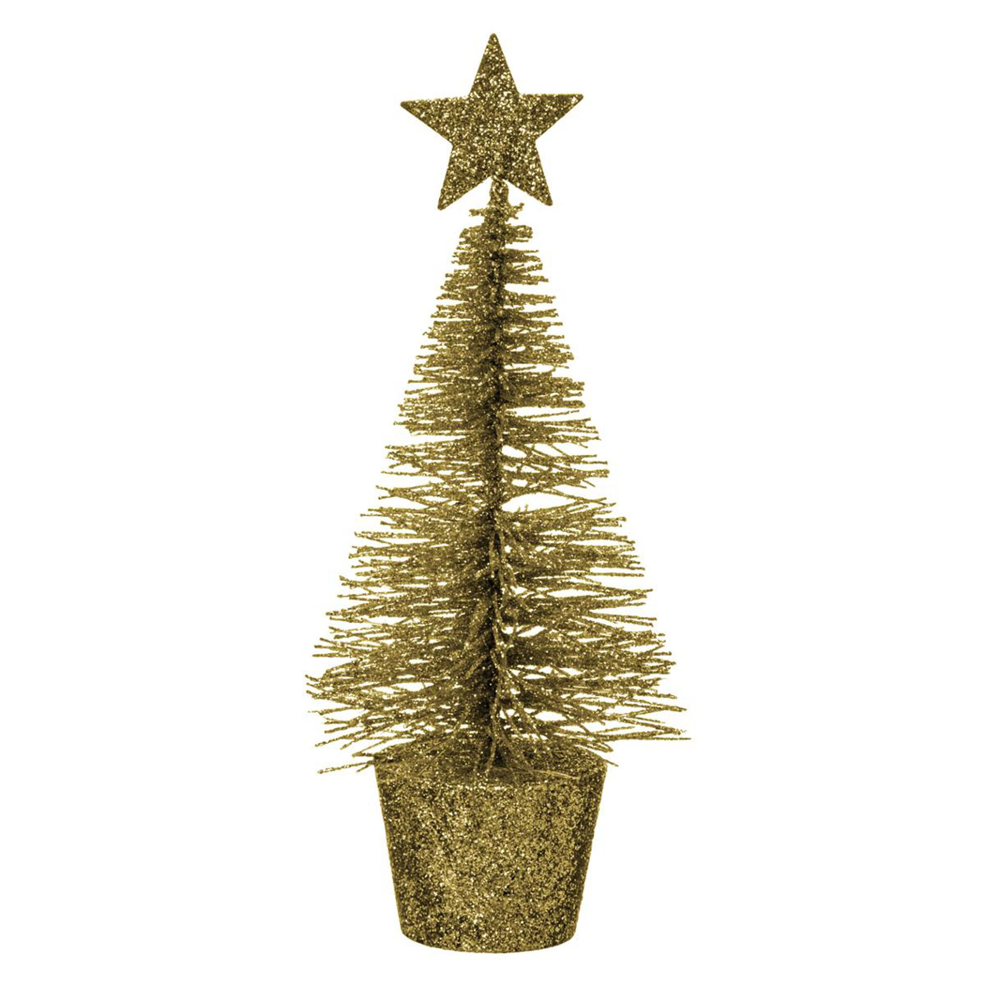 Árvore de natal decorativa dourada da hôma, fotografia 1