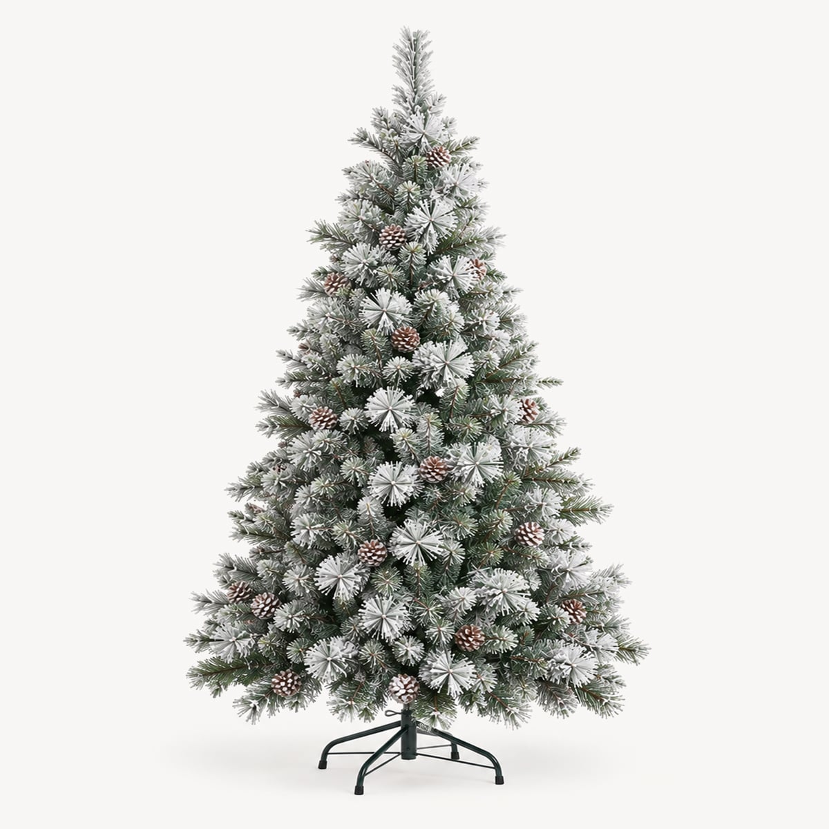 Árvore de natal MINNESOTA verde com efeito neve 240cm da hôma, fotografia 1