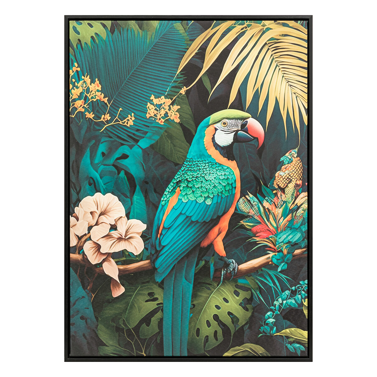 Quadro decorativo com papagaio CHARLENE 70x50cm by hôma, photo 1