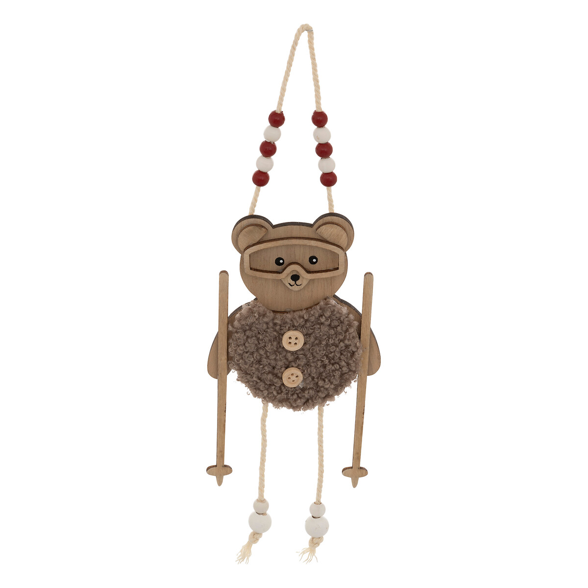 Pendurante urso ski 16cm da hôma, fotografia 1