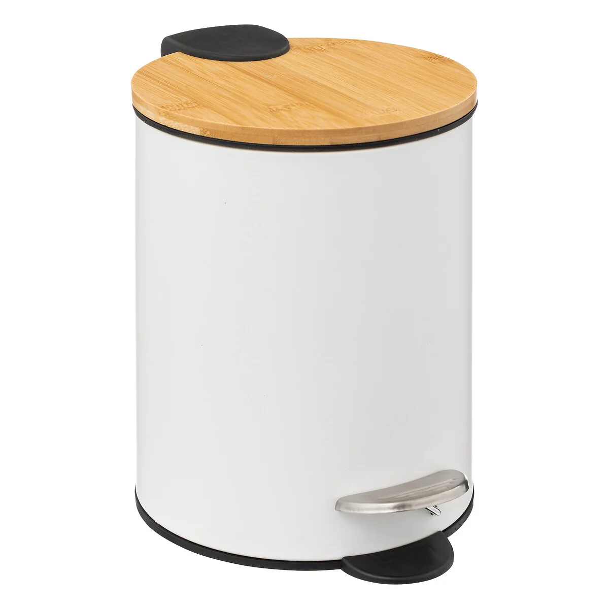 Balde MODERN branco em metal softclose 3l by hôma, photo 1