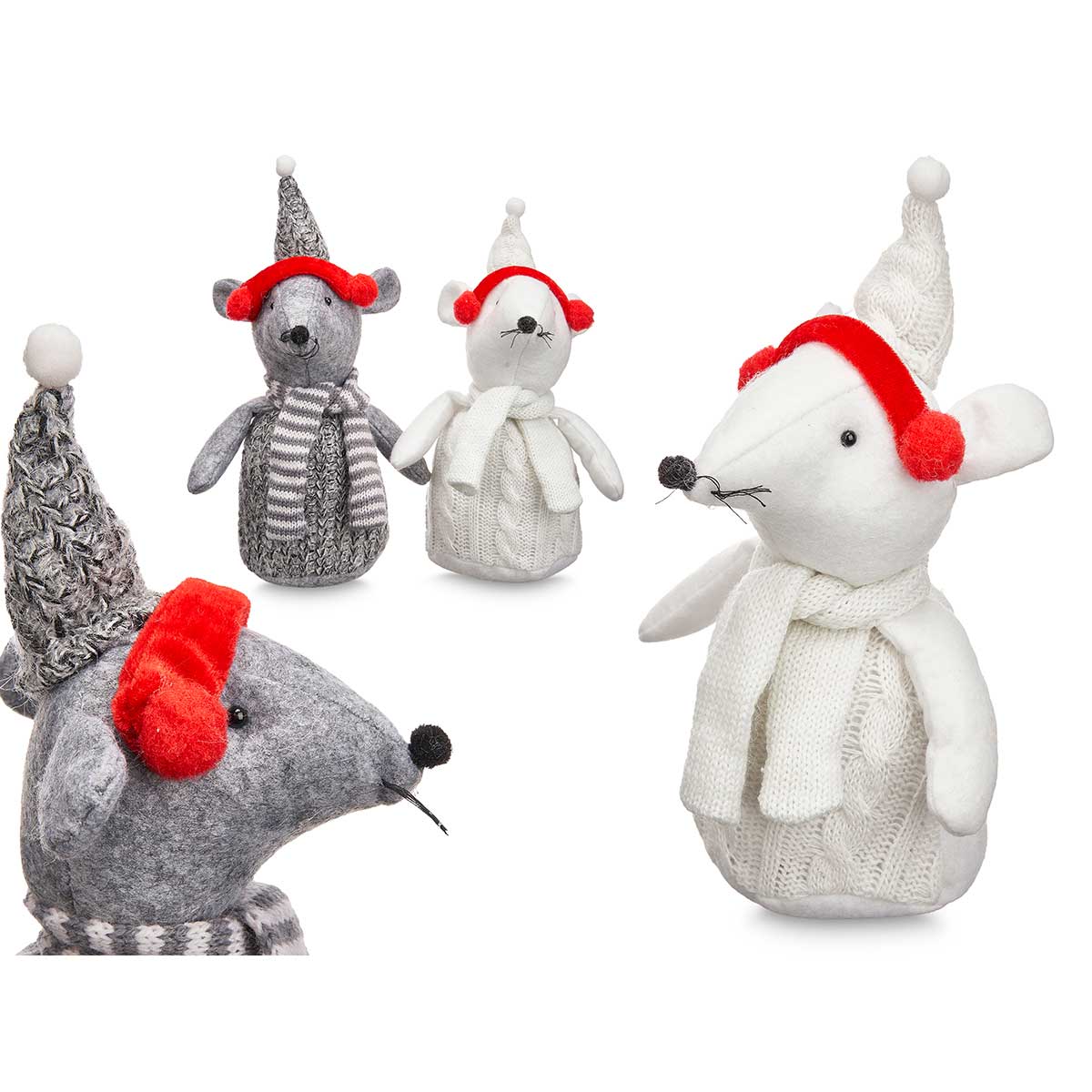 Figura ratinho com auscultador 23cm by hôma, photo 1