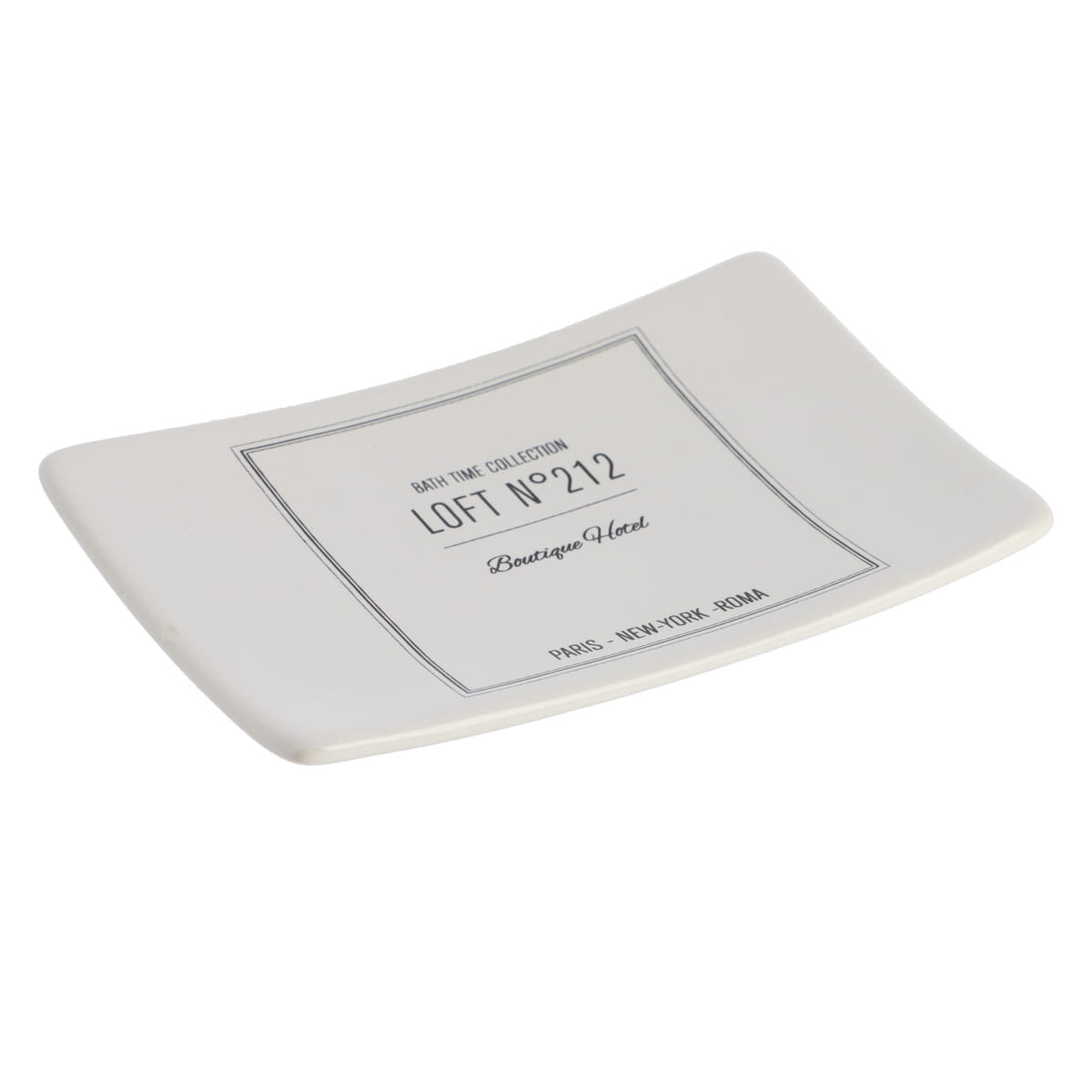 Saboneteira LOFT branca em dolomite by hôma, photo 1
