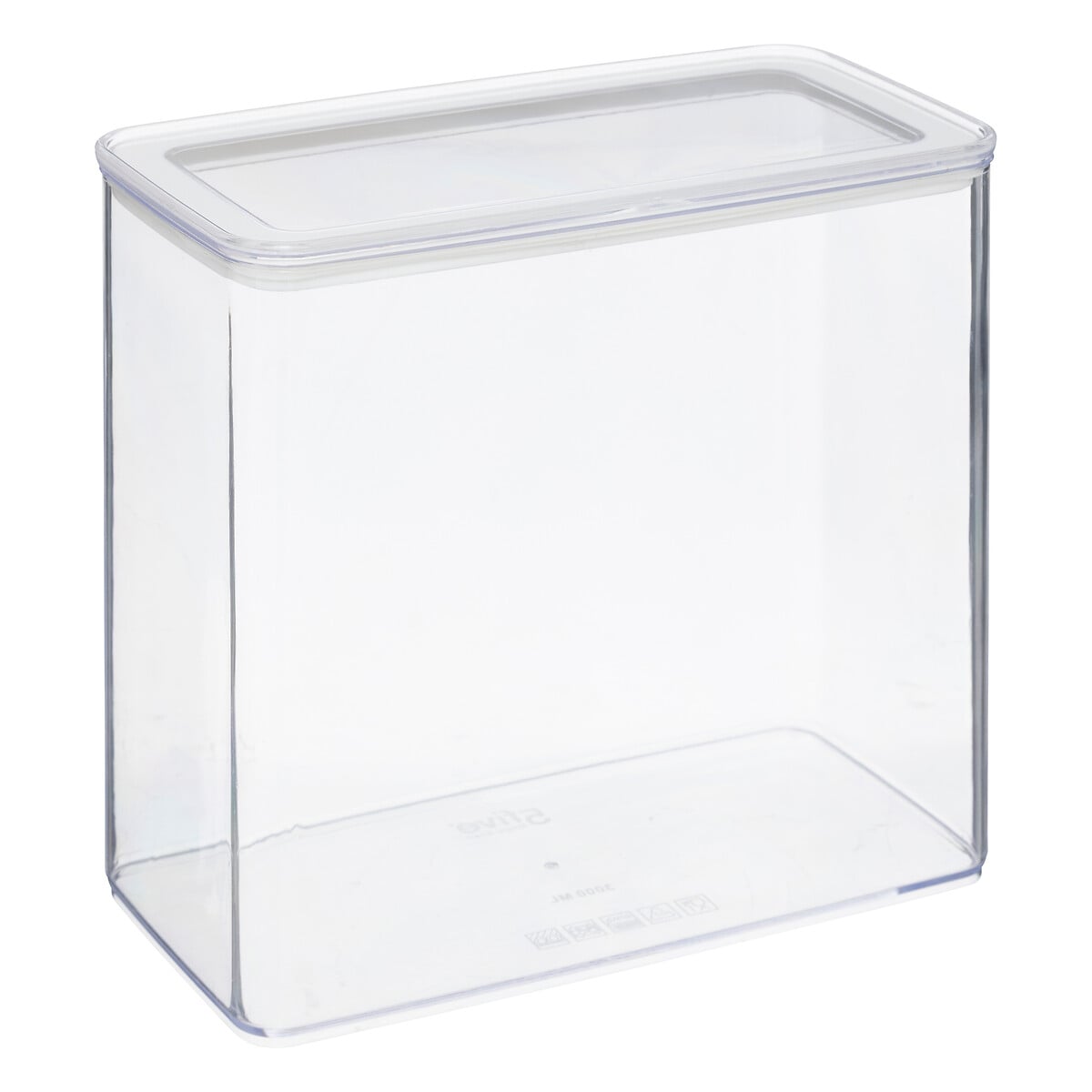 Caixa hermética rectangular 3l da hôma, fotografia 1