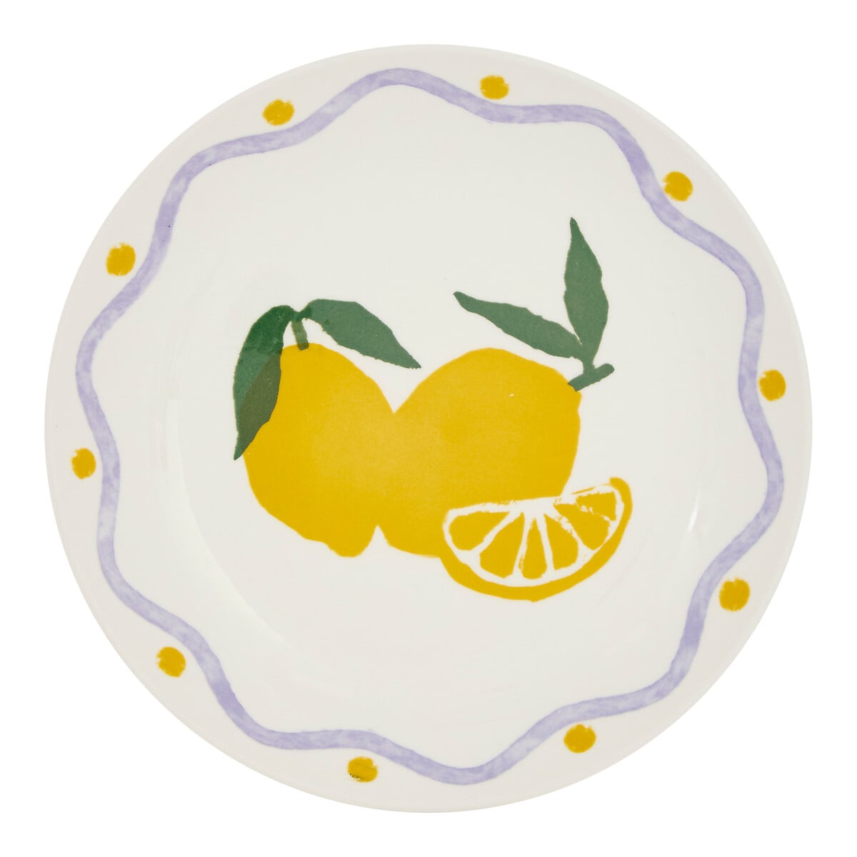Prato de sobremesa FRUITY em porcelana 19cm by hôma, photo 1