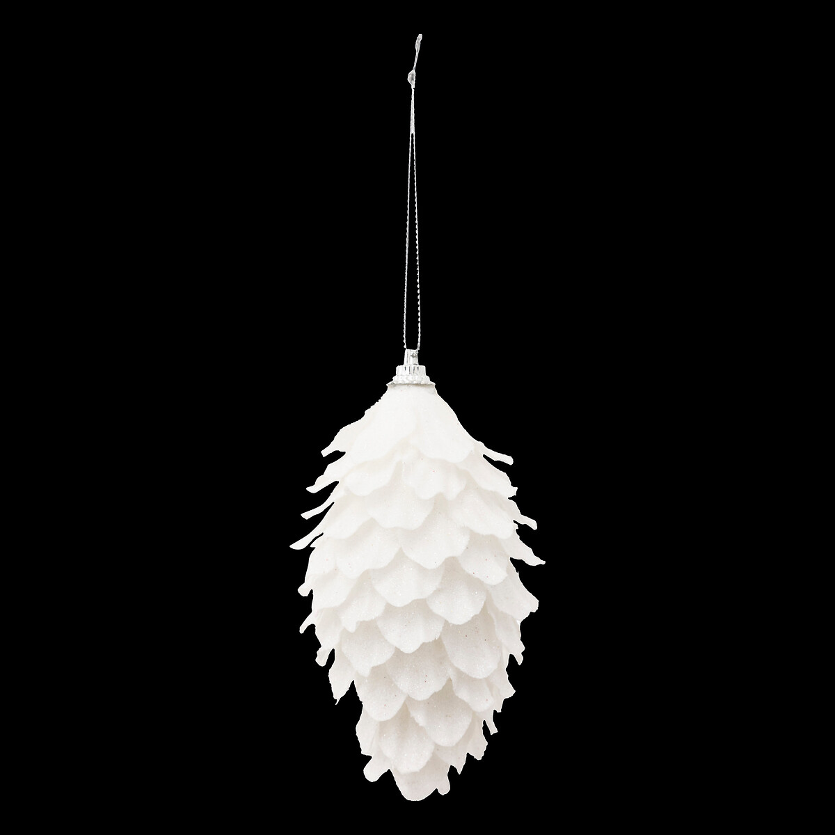 Pendurante branco com plumas 13cm by hôma, photo 1
