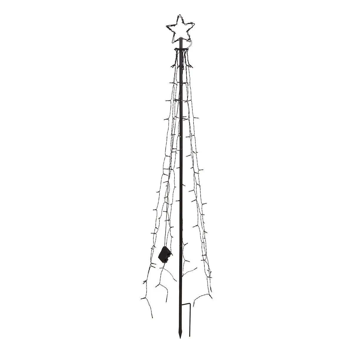 Árvore luminosa com 130 leds branco quente 150cm by hôma, photo 1