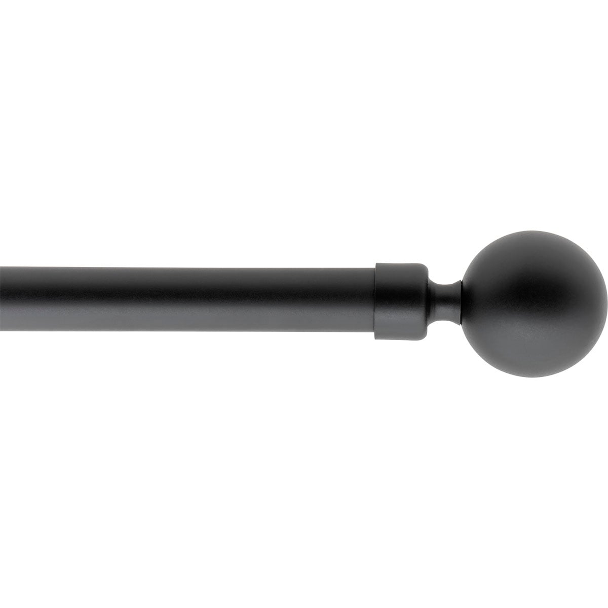 Kit varão extensível STAEL preto mate 120-210cm da hôma, fotografia 1