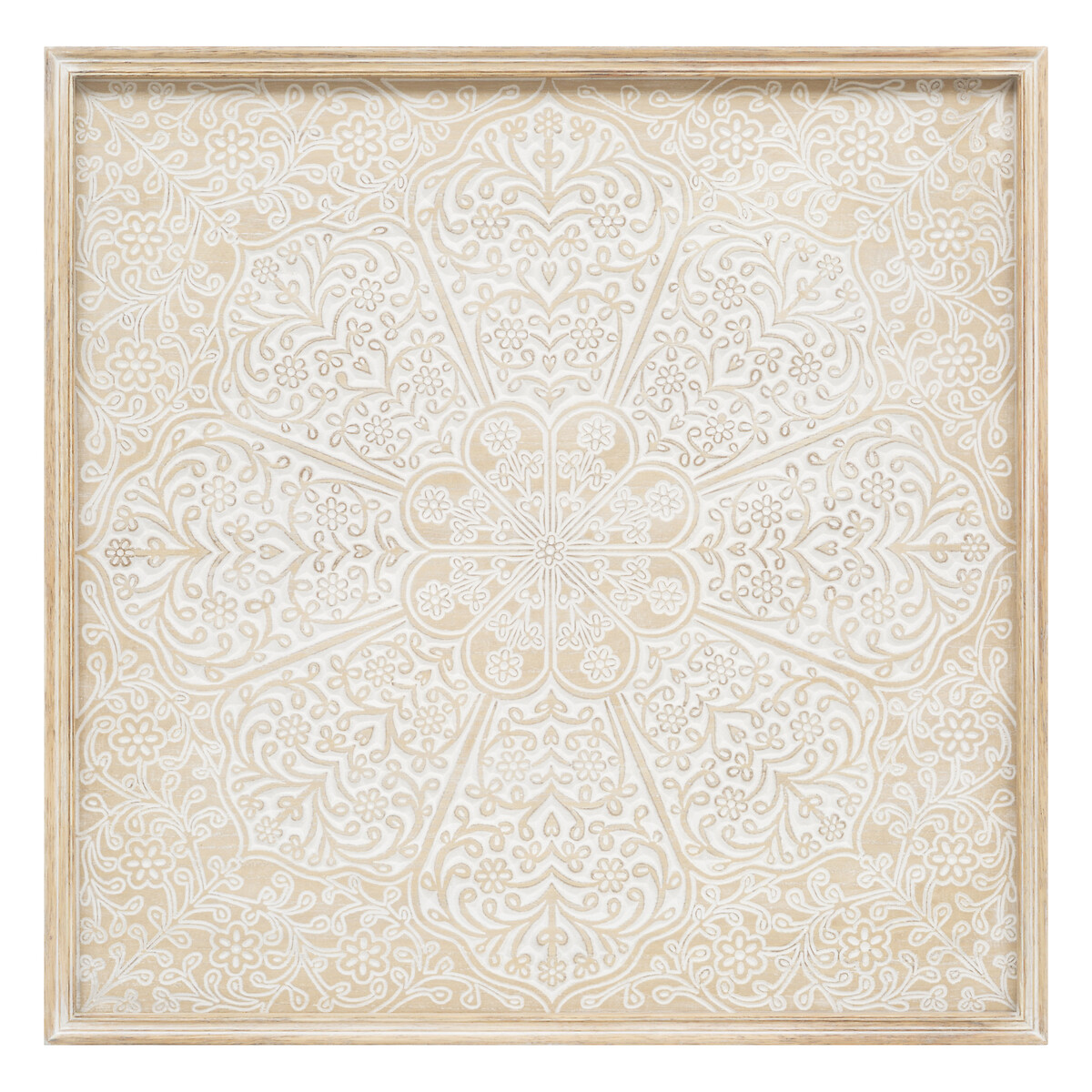 Quadro decorativo TIMEA bege 60x60cm by hôma, photo 1