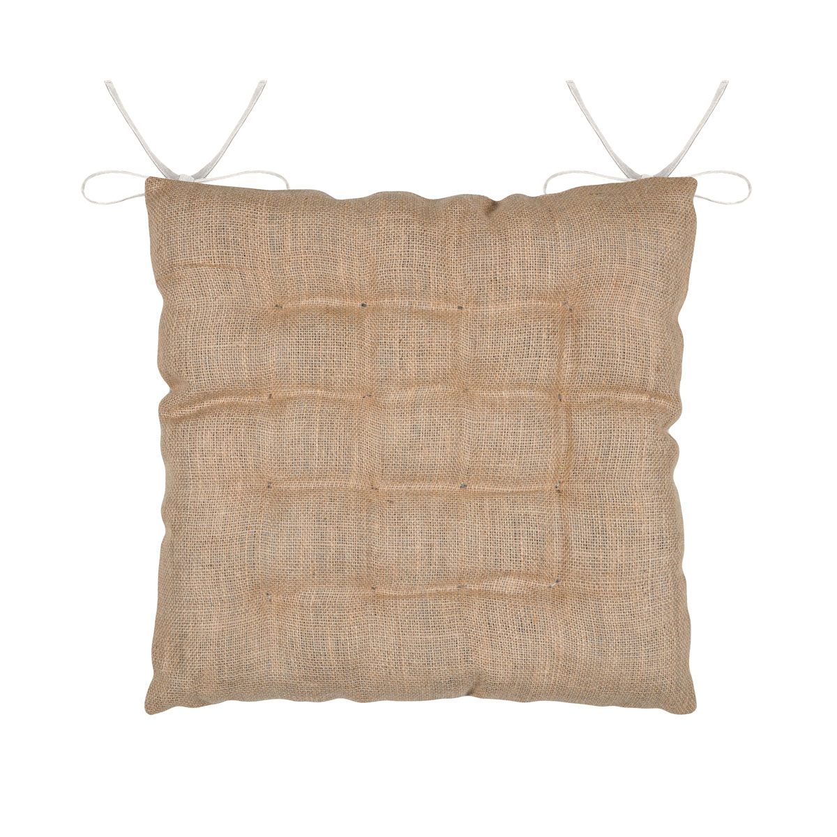 Coxim para cadeira CAMBODGE natural 38x38cm da hôma, fotografia 1