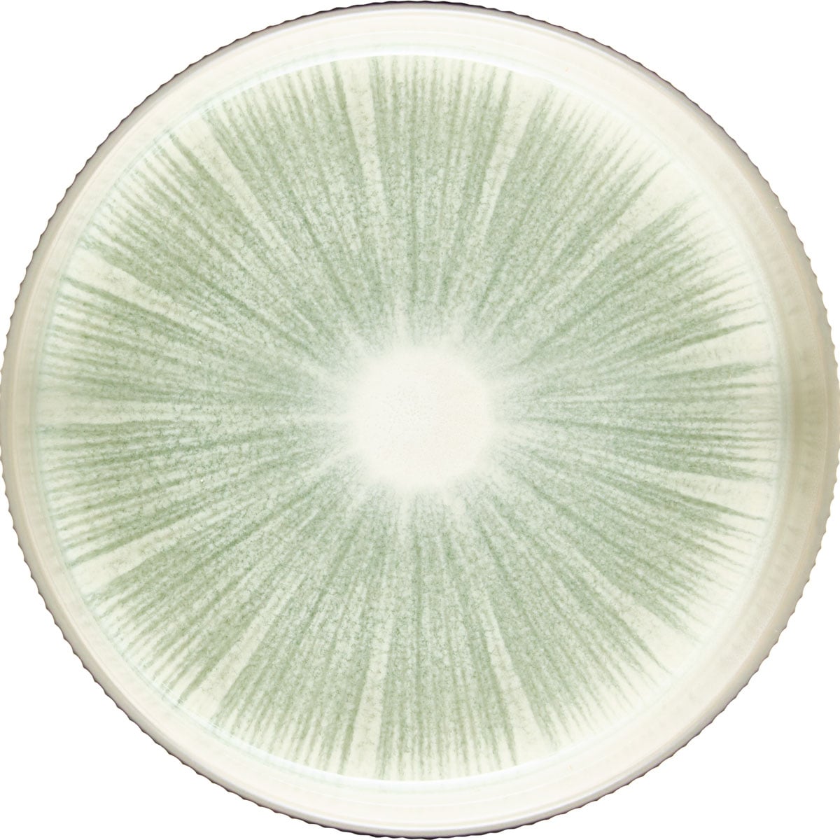 Prato de sopa EVA verde cerâmica 18cm by hôma, photo 1