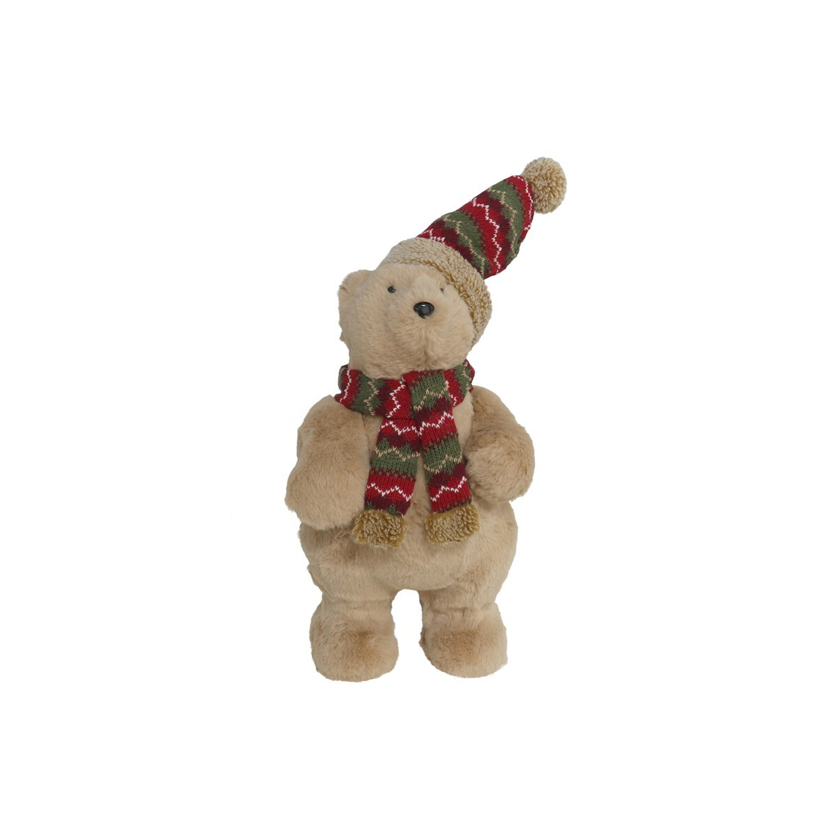 Figura urso com gorro e cachecol 38cm by hôma, photo 1