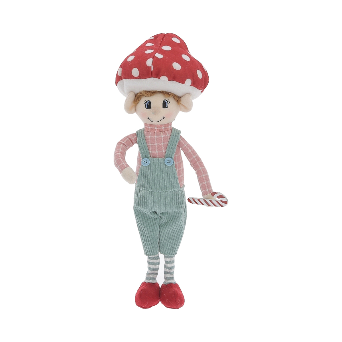 Figura de duende com jardineira 38x10x14cm da hôma, fotografia 1