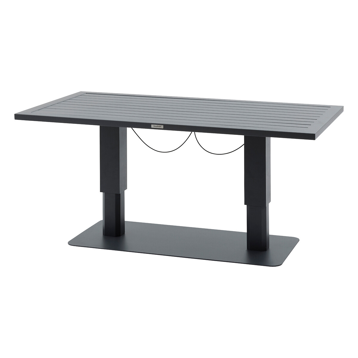 Mesa de centro SALIMIA elevável cinza escuro da hôma, fotografia 1