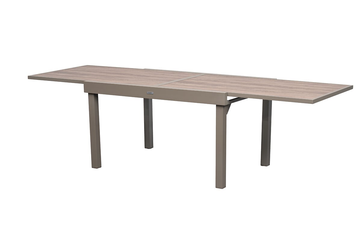 Mesa extensível PIAZZA truffe/café da hôma, fotografia 1