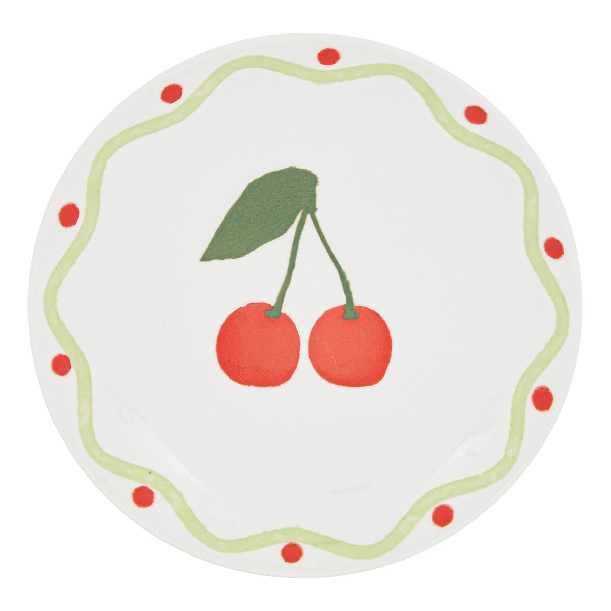 Prato de sobremesa FRUITY em porcelana 17cm by hôma, photo 1