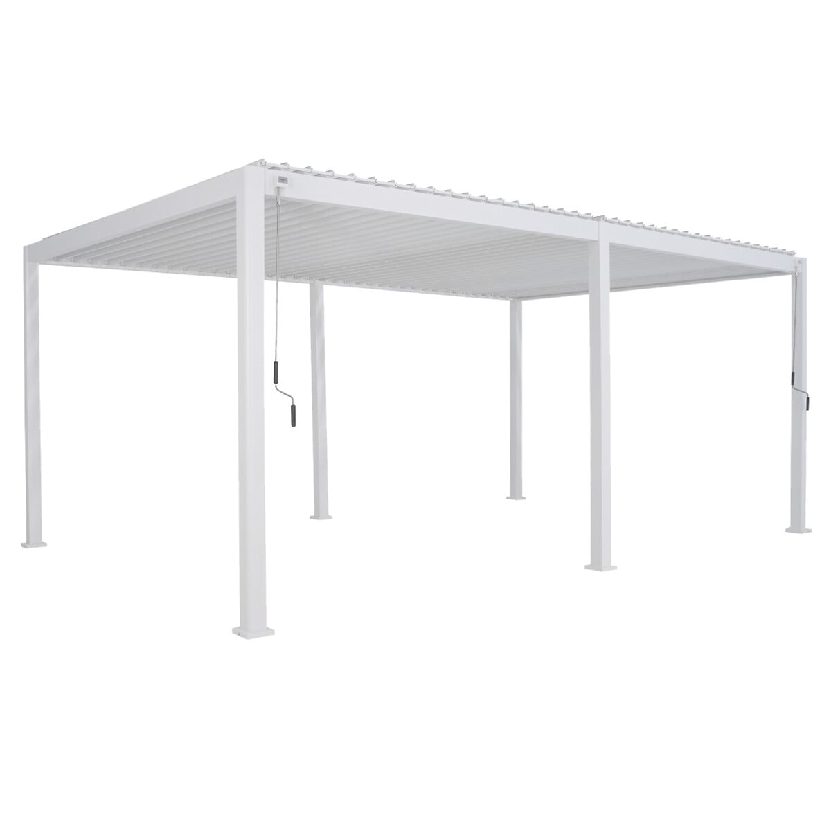 Pérgola ÉVORA branco 3,6x6m da hôma, fotografia 1