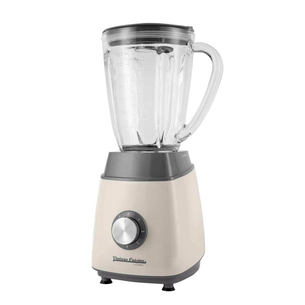 Liquidificador VINTAGE CUISINE creme 500w by hôma, photo 1