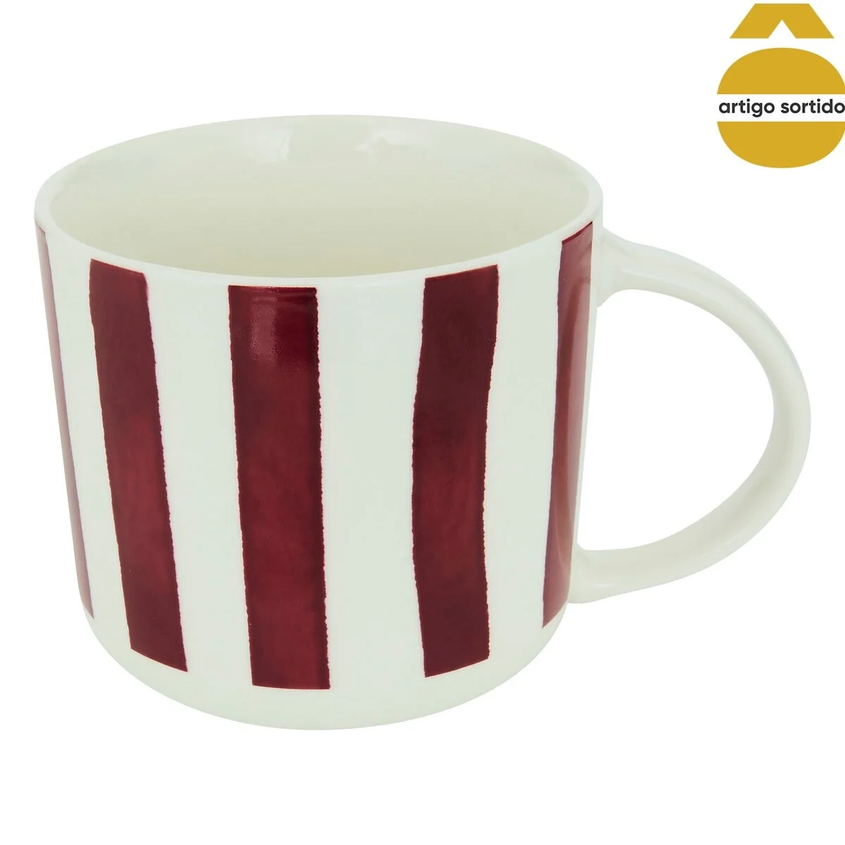 Caneca CHERI multicolor em porcelana 34cl da hôma, fotografia 1