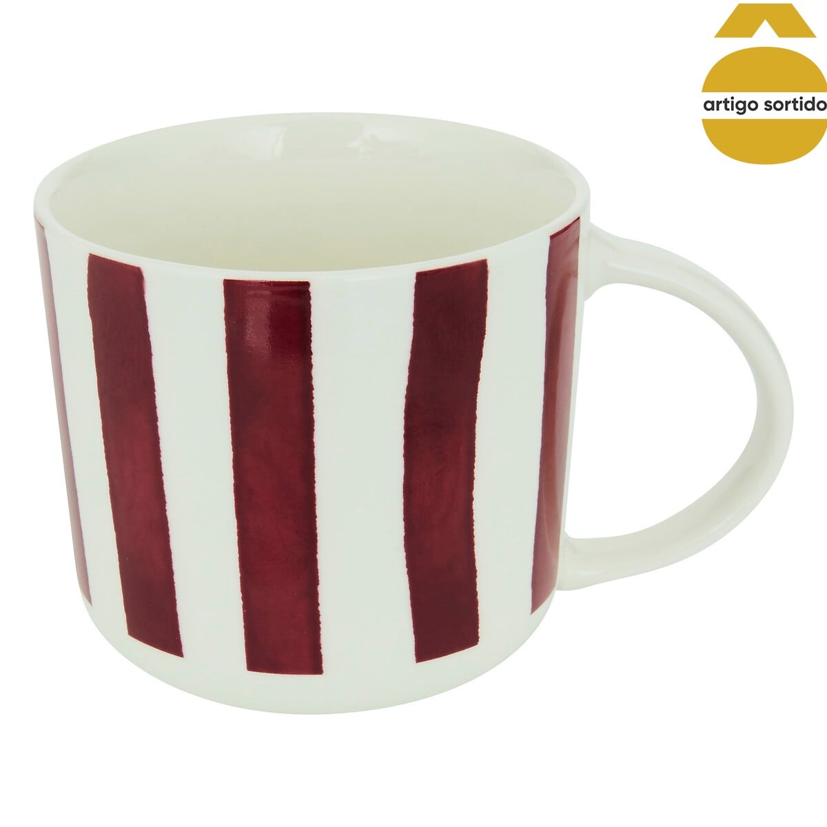 Caneca CHERI multicolor em porcelana 34cl by hôma, photo 1