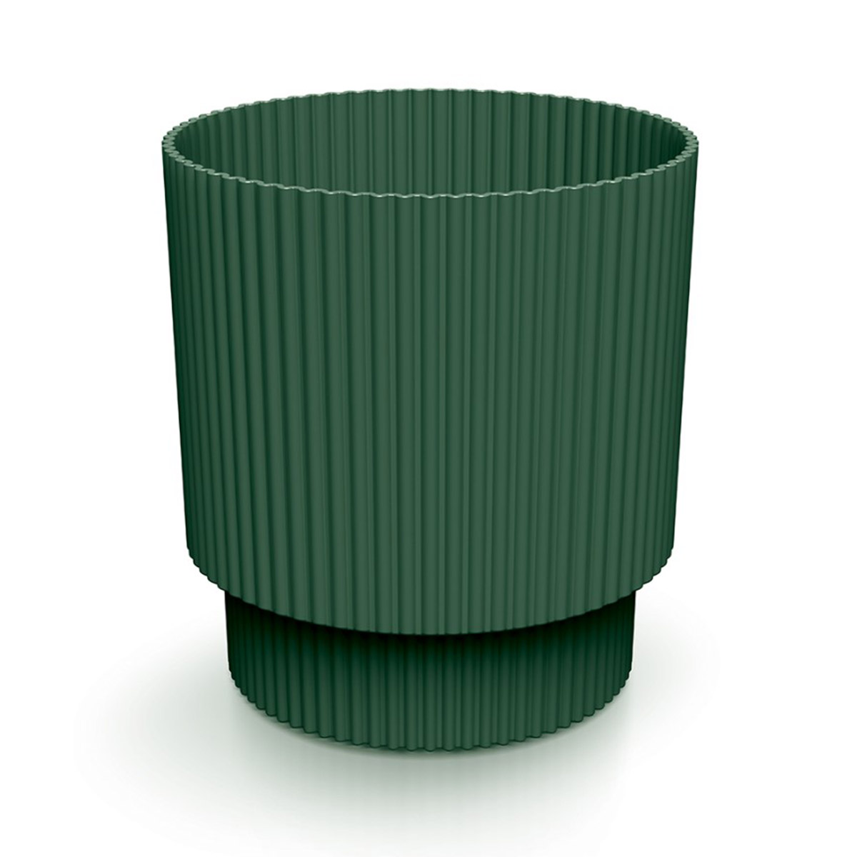 Vaso MILLY round verde 20cm da hôma, fotografia 1