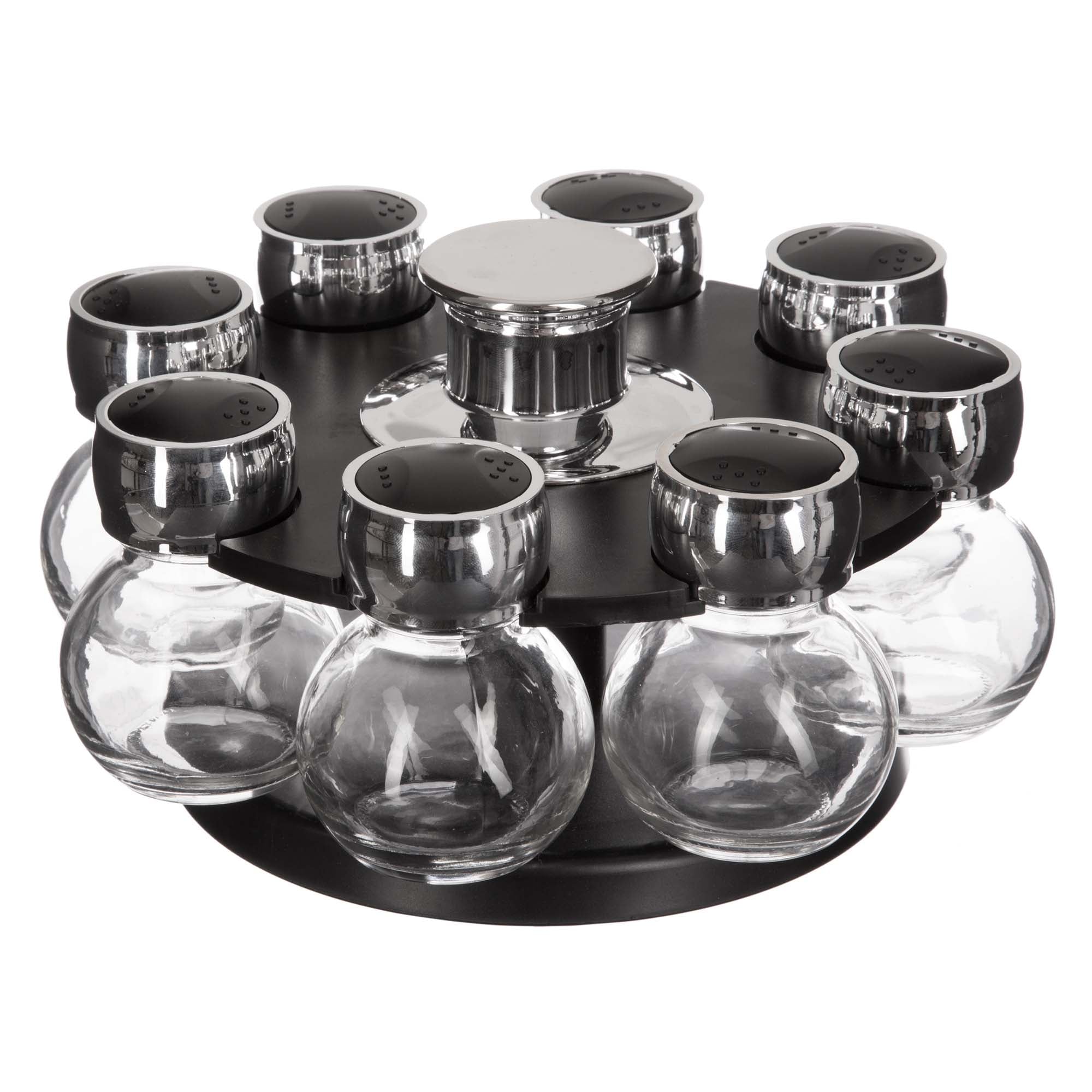 Conjunto de 8 frascos para especiarias com suporte by hôma, photo 1