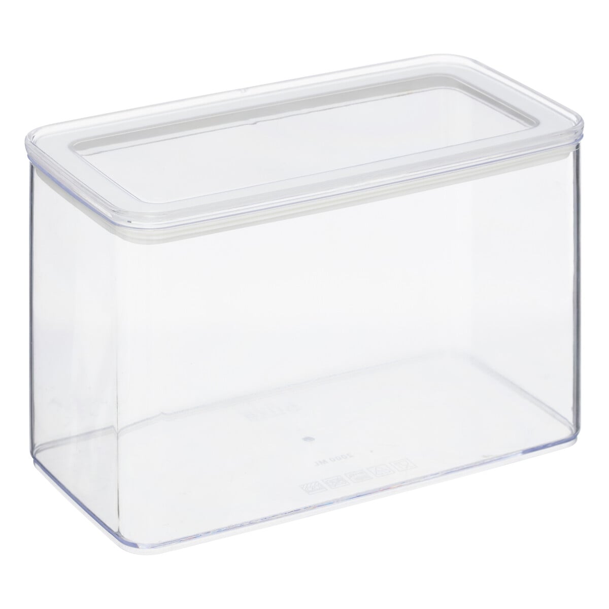 Caixa hermética rectangular 2l da hôma, fotografia 1