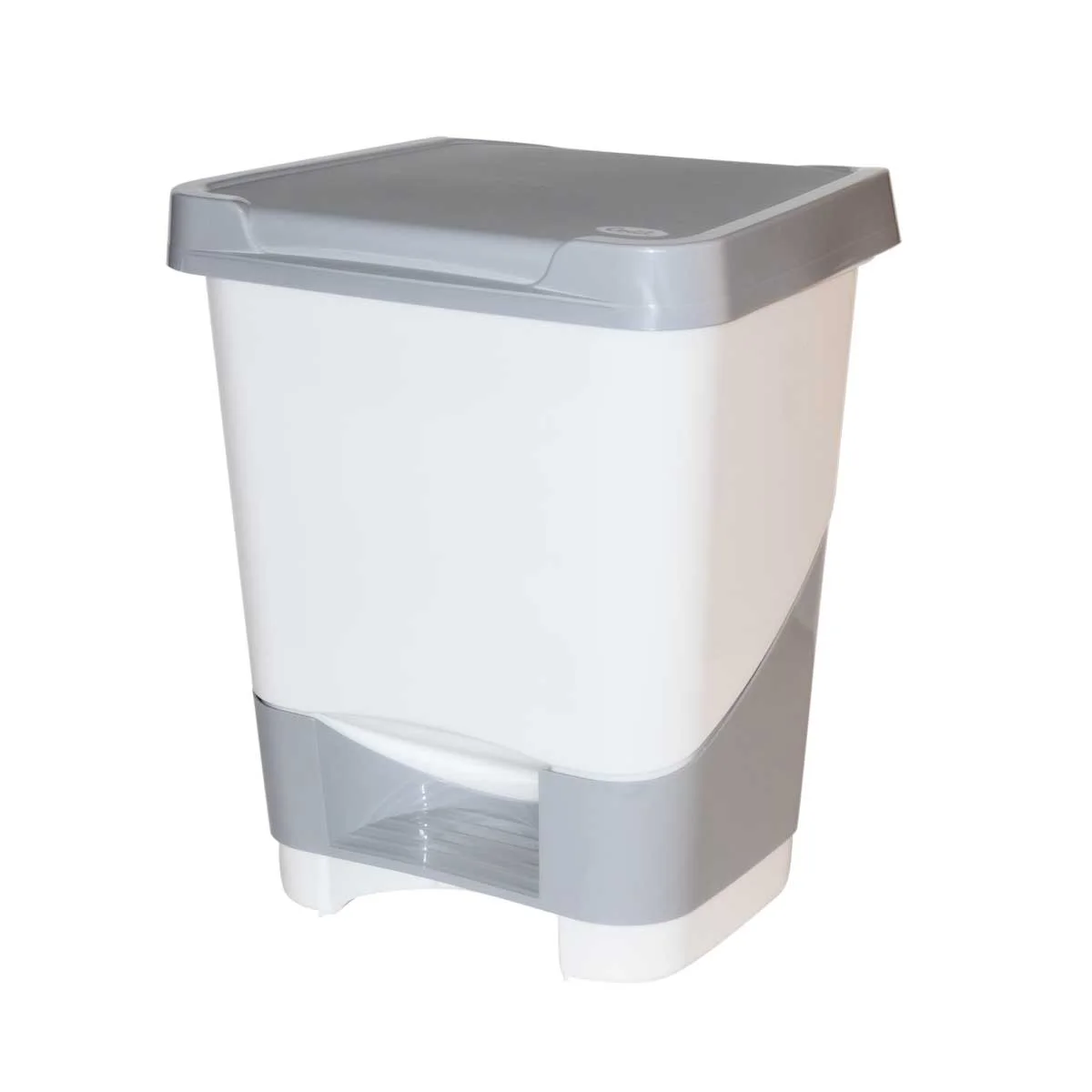Balde do lixo 20l branco com pedal by hôma, photo 1
